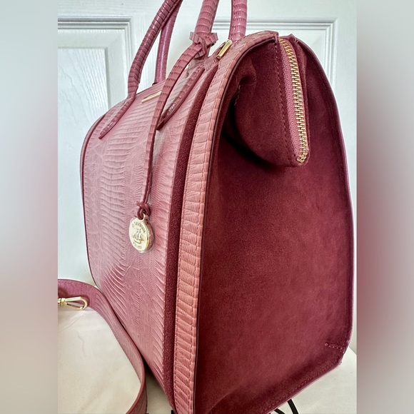 🥀 NWT Brahmin Rose Thornfield Caroline and Ady Set 🥀 - Picture 8 of 10